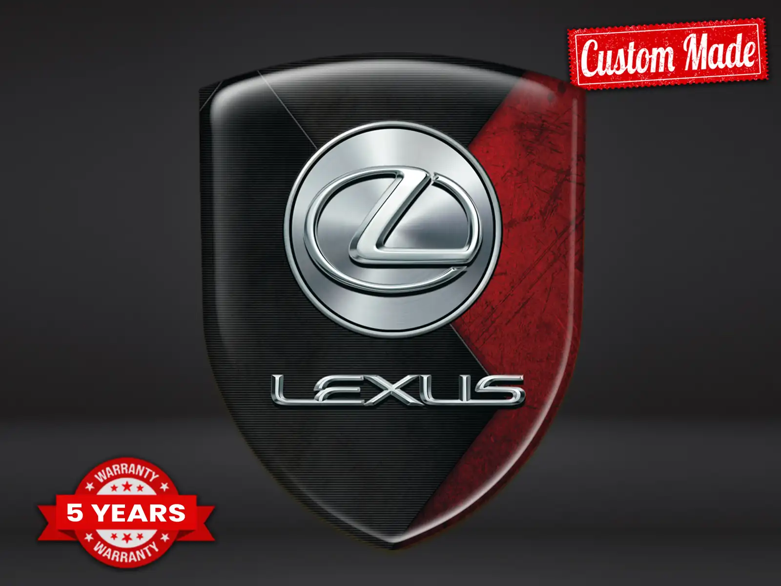 Lexus Fenstersticker Robust Max Professionell Design